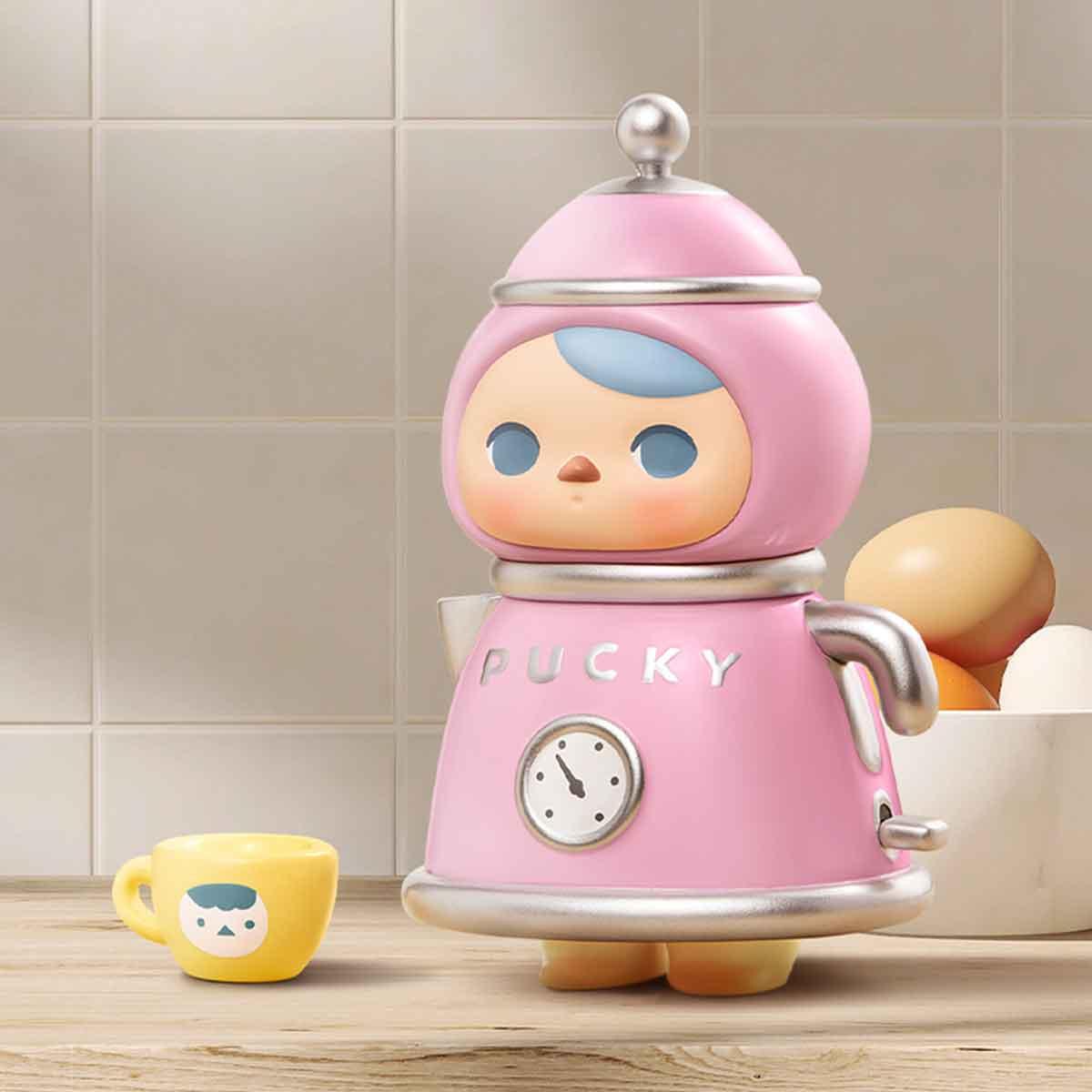 Đồ Chơi Mô Hình Pop Mart Pucky Home Time (Mẫu Bên Trong Là Ngẫu Nhiên)
