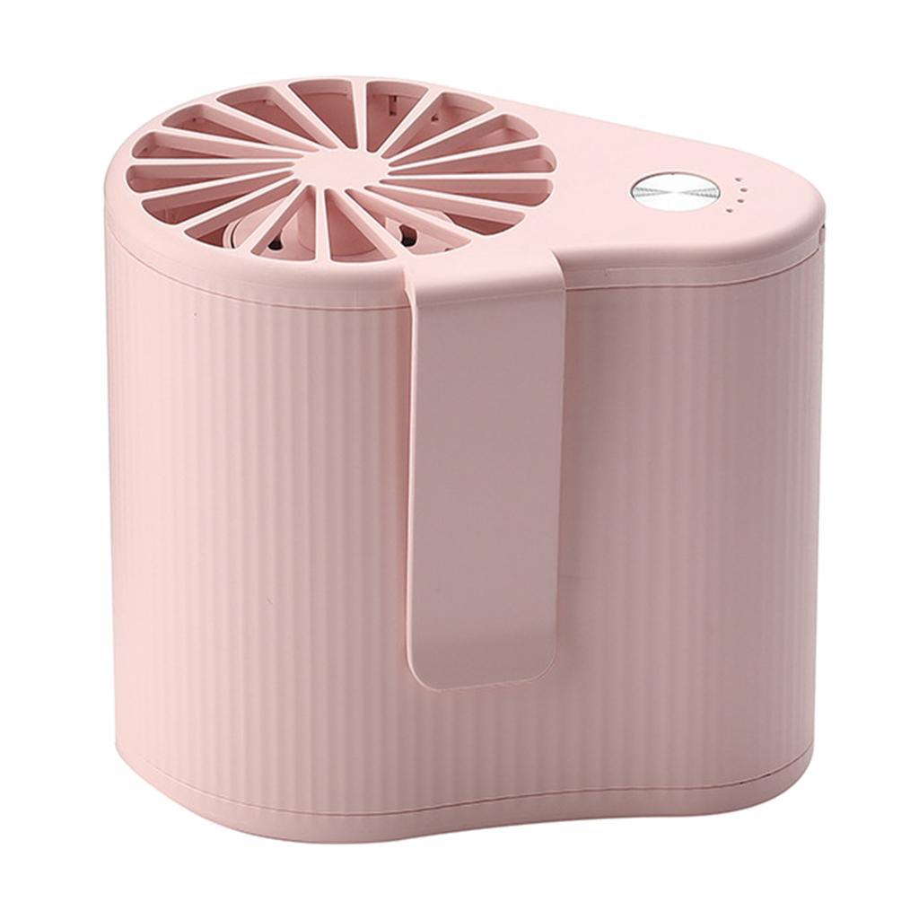 2pcs Portable Mini Fan Mobile Air Conditioning Fan 5V USB Rechargeable