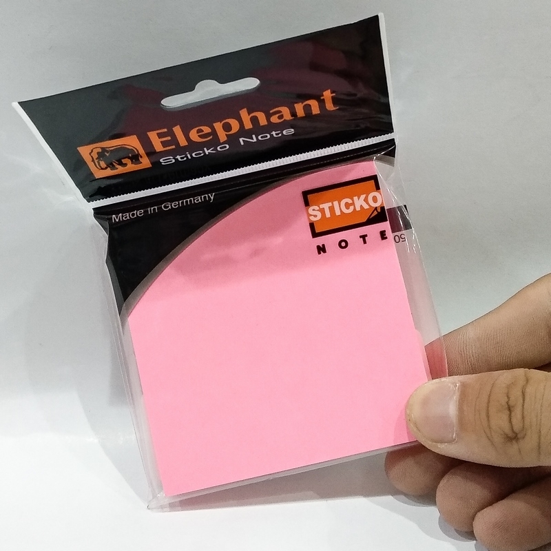 Bộ 2 Giấy Note Elephant 106959 Hồng