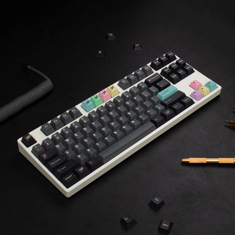 GMK Dracula cherry profile Dye-Sublimation PBT keycap 138 keys 64/87/980/104