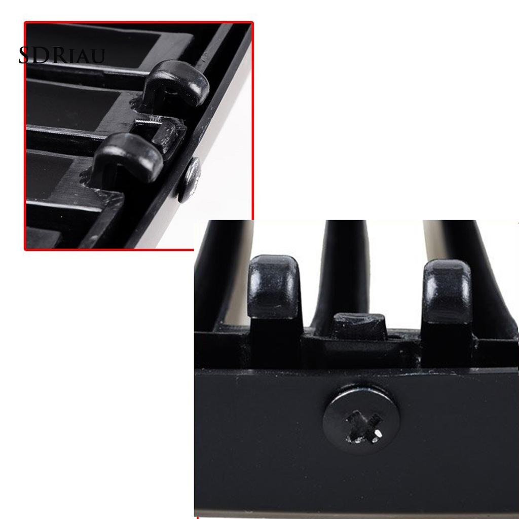 1 Cặp Lưới Tản Nhiệt Màu Đen Nhám Gắn Mui Xe Hơi Bmw E30 M40 1982-1994