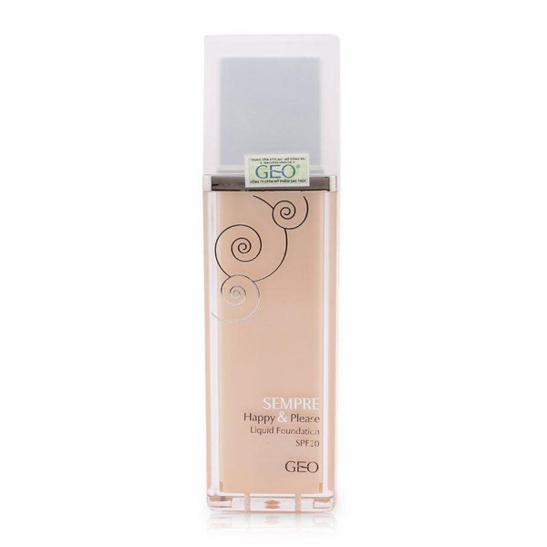 Kem Nền Sempre Happy &amp; Please Liquid Foundation #21 Natural Beige Geo_Py31