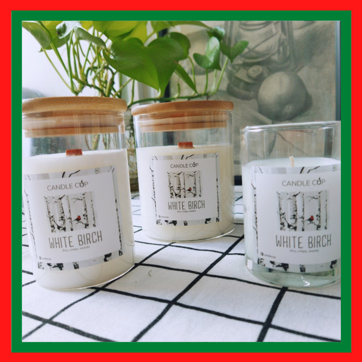 Nến Thơm Candle Cup - Mùi WHITE BIRCH