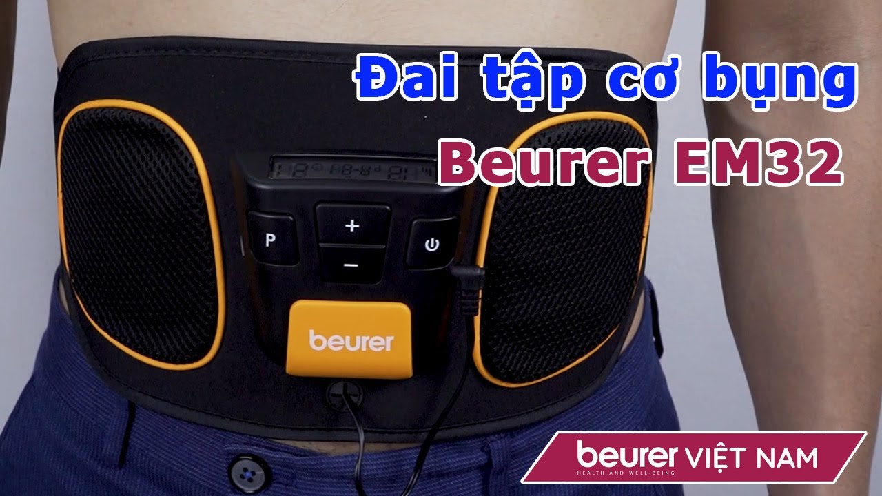 Đai tập cơ bụng Beurer EM32