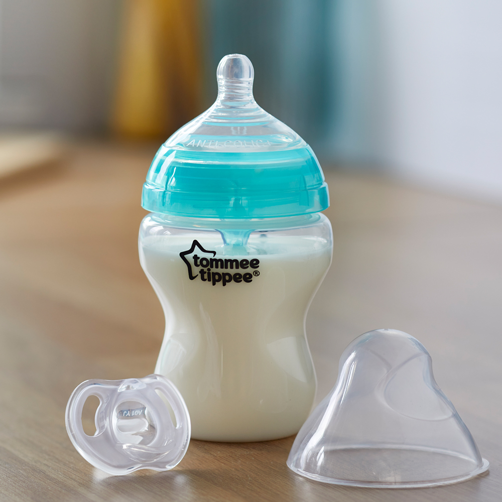 Núm ty silicon thay bình sữa Tommee Tippee Advanced Anti-Colic Fast Flow từ 6 tháng (vỉ đôi)