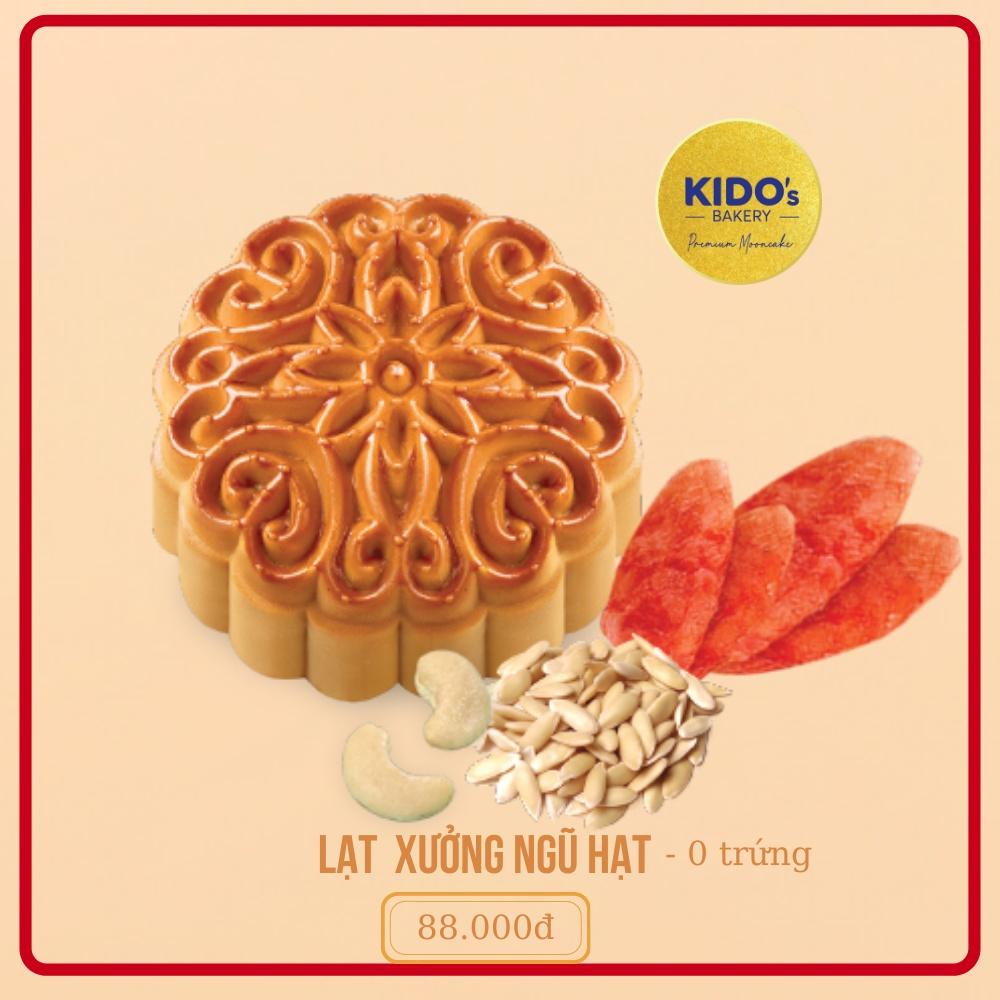 Bánh Trung Thu KIDO’s Bakery Thu Thịnh Vượng Đỏ Hộp 4 bánh 180g