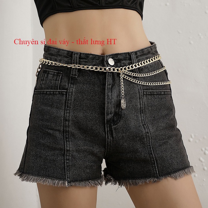 Đai váy Belt nữ Xích CChat size vừa