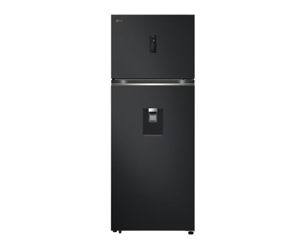 [Giao Hàng Toàn Quốc] Tủ lạnh LG ngăn đá trên Smart Inverter 459L màu đen LTD46BLMA - Hàng Chính Hãng