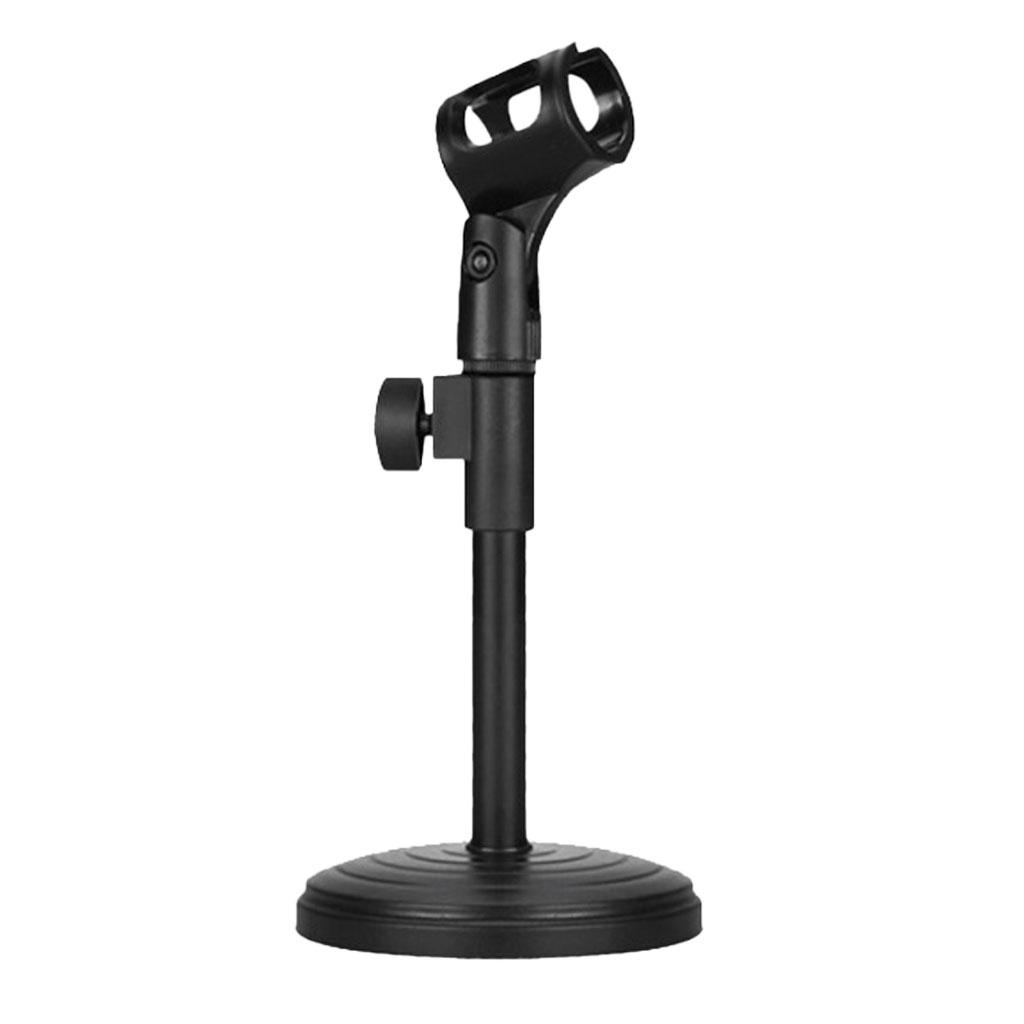 Có Thể Điều Chỉnh Để Bàn Gấp Gọn Chân Đế Micro W/Mic Kẹp Cho Các Cuộc Họp, Các Bài Giảng