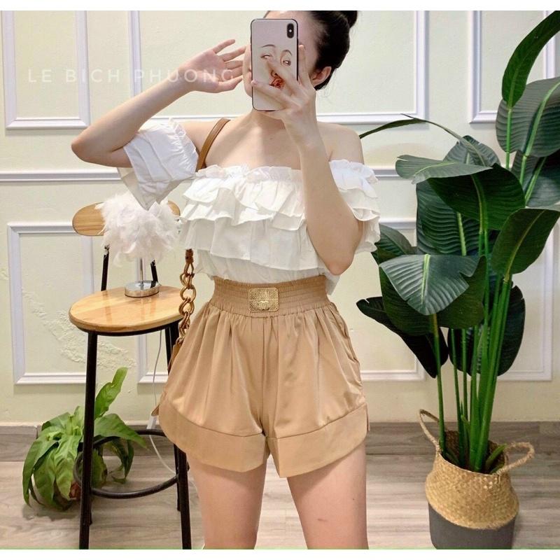 Quần short lụa dễ thương siêu hot TV0075