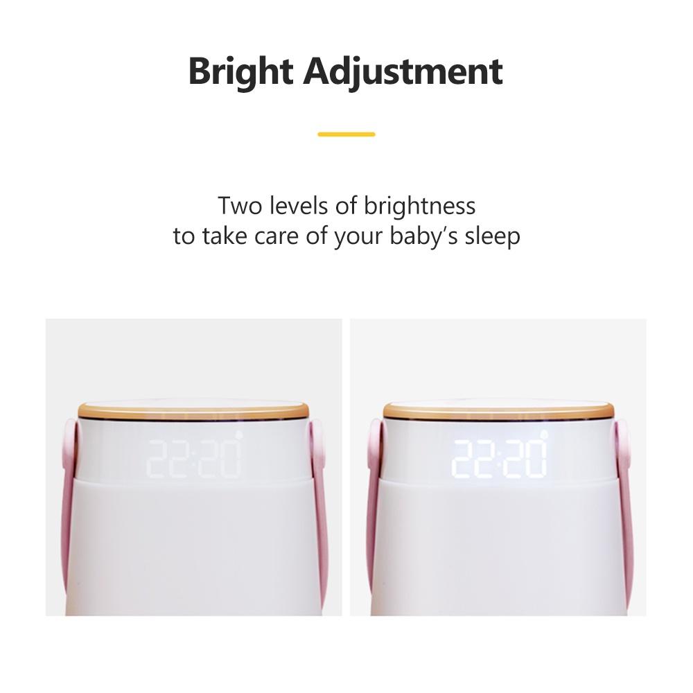 Đèn ngủ led Xiaomi Youpin 3Life hiển thị thời gian/ nhiệt độ/ nhắc nhở cho phòng ngủ của bé