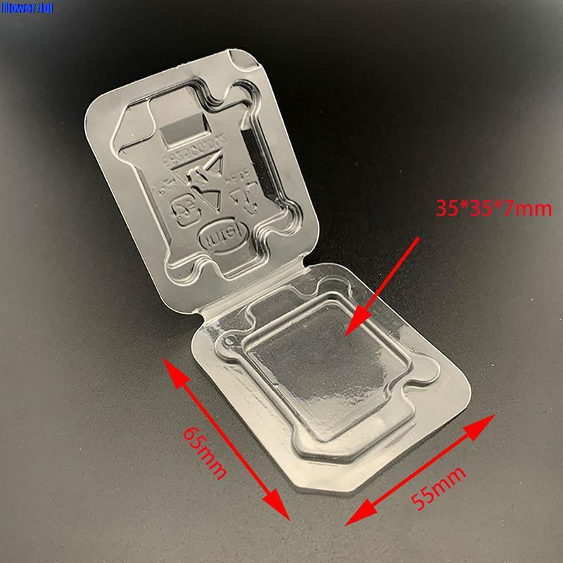 10 Chiếc CPU Vỏ Sò Khay Hộp AMD Ốp Lưng Giá Đỡ Bảo Vệ Cho AMD AM2 AM3 FM1 FM2 Vỏ Hộp Bảo Vệ CPU Hộp Nhựa CPU Mới Màu Sắc: -B