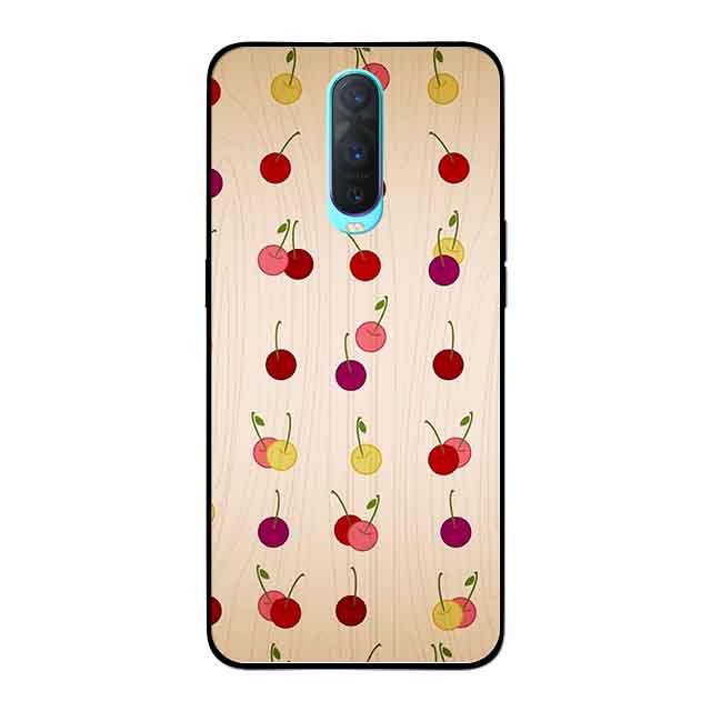 Ốp Lưng in cho Oppo R17 Pro Mẫu Anh Đào - Hàng Chính Hãng