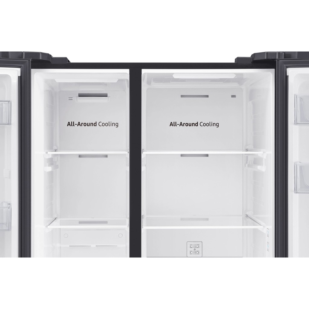 Tủ Lạnh Samsung Side by Side với SpaceMax 655L màu Đen RS62R5001B4/SV - Hàng chính hãng