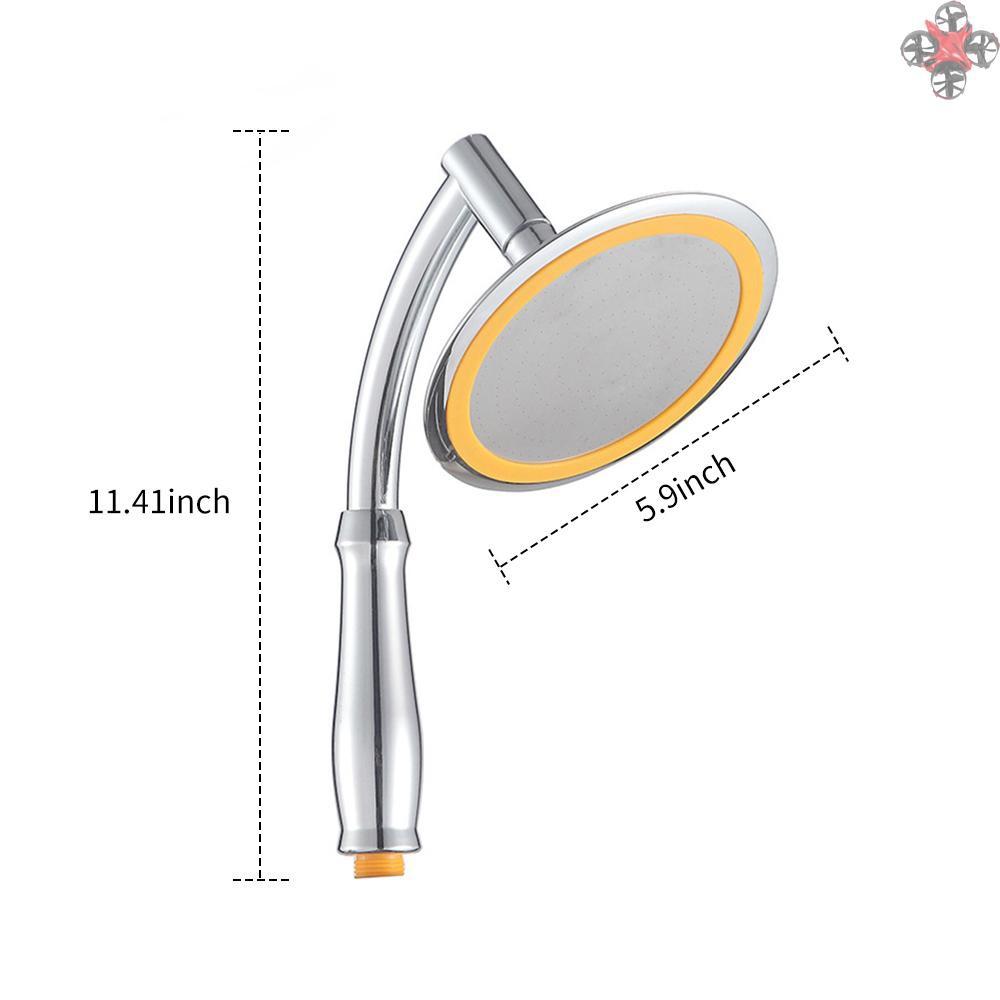 CTOY High Pressure Shower Head 6 Inch Rain Handheld Showerhead G1/2 360°Rotatable Adjustable Bathroom Rain Shower Head Spray Showerhead Bath Handheld Shower Head Replacement