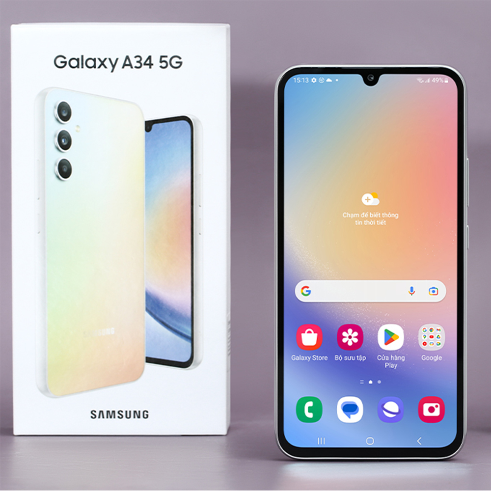 Điện thoại Samsung Galaxy A34 5G (8GB/128GB) - Hàng chính hãng - ĐÃ KÍCH HOẠT BẢO HÀNH ĐIỆN TỬ