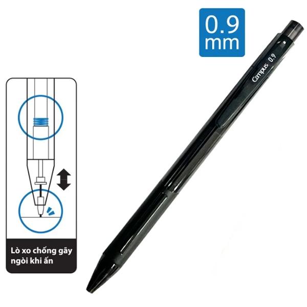 Bút Chì Bấm 0.9 mm - Campus PC-EXA-0.9