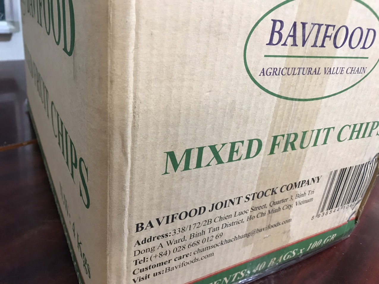 Mít Sấy Chân Không Giòn Xốp Tự Nhiên (Jackfruit Chips) VINOFOOD  100grs (Gói = 100 grs) - Export