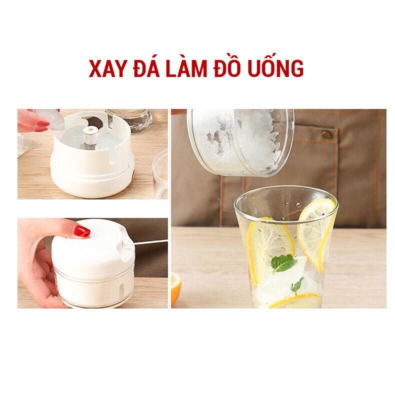 Máy xay tỏi ớt cầm tay Mini Food Chopper