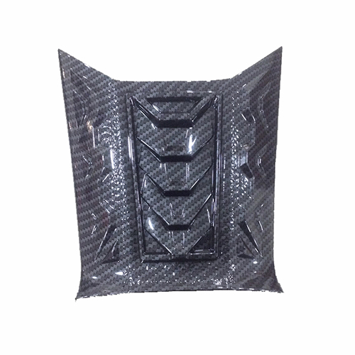 Ốp Nắp Xăng Dành Cho AirBlade 2020 Carbon MS2695 - Tặng Thêm 1 Pin AAA Maxell