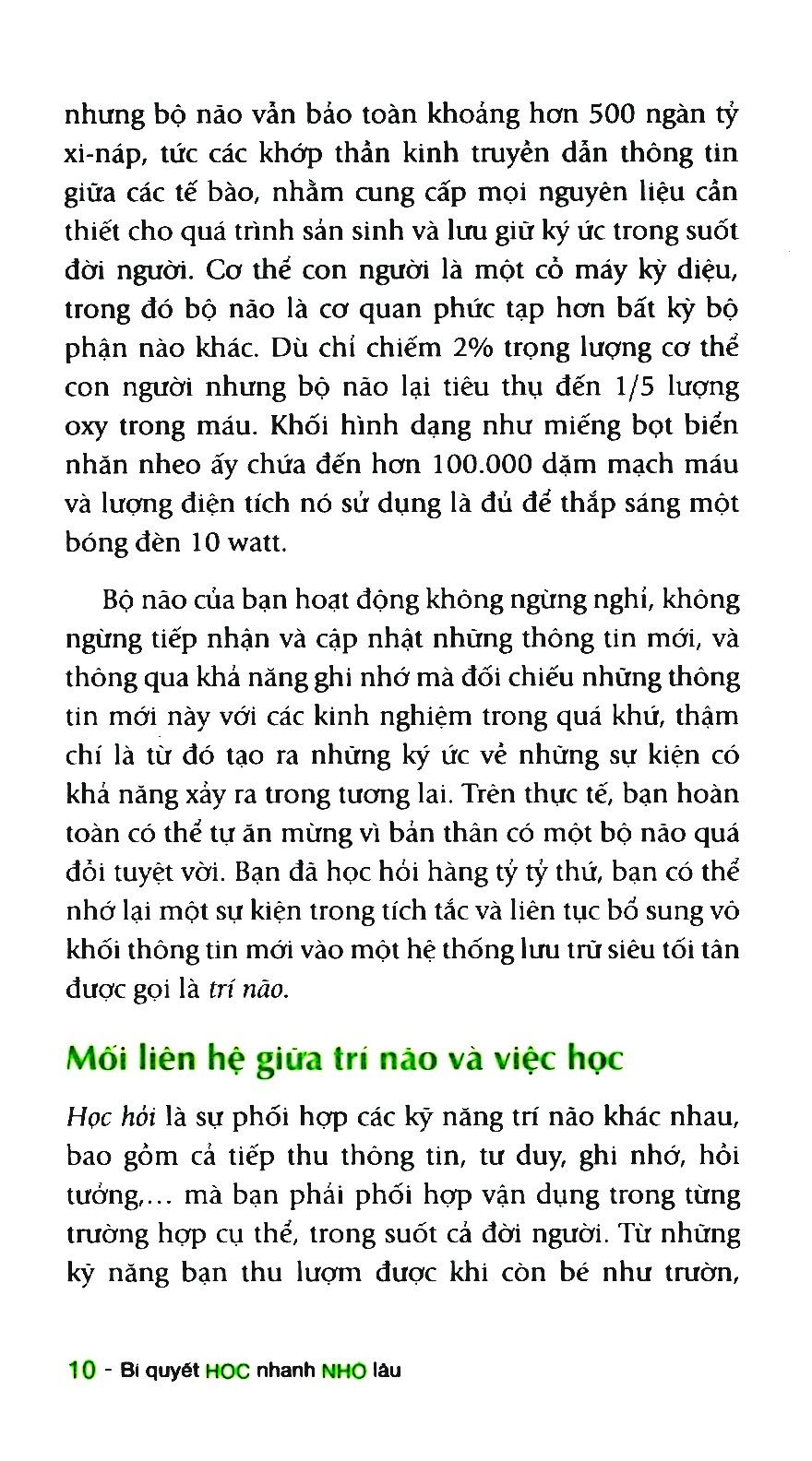 Bí Quyết Học Nhanh Nhớ Lâu