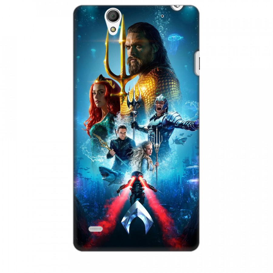 Ốp lưng dành cho điện thoại SONY C4 AQUAMAN Mẫu 1