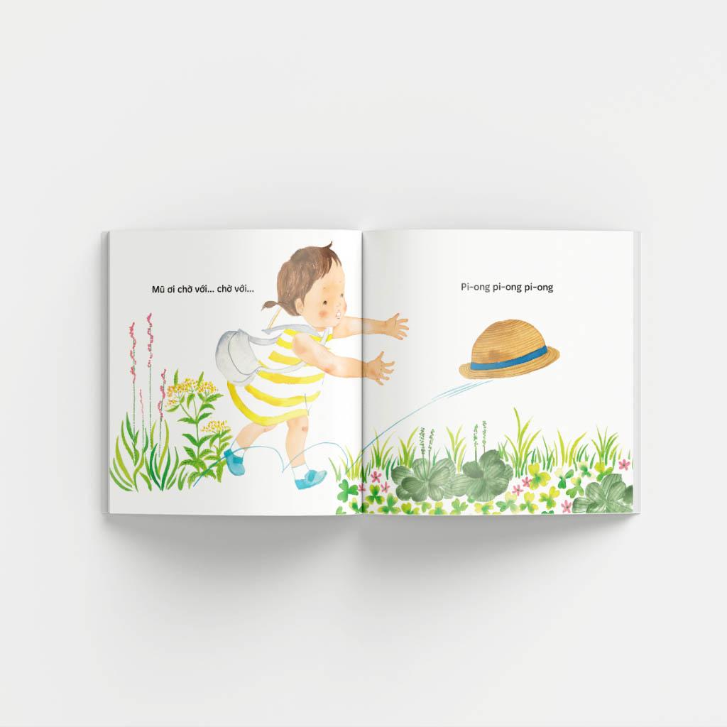 Truyện Tranh Ehon Nhật Bản - Đi Dạo Dưới Ánh Nắng Vàng Rực Rỡ