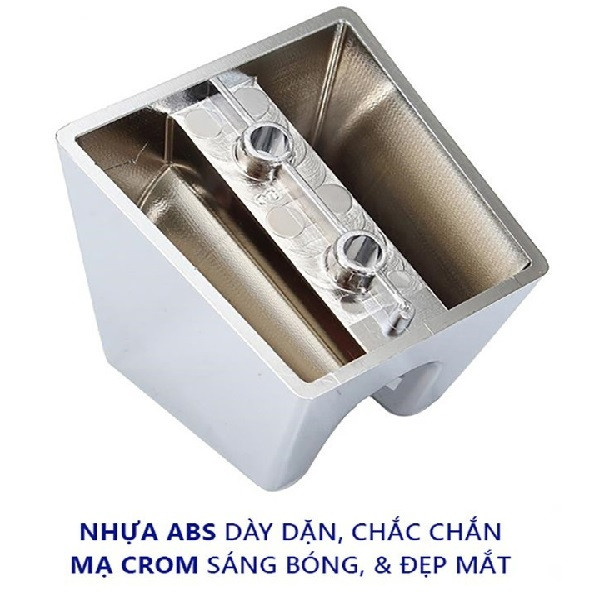 Bộ xịt vệ sinh đồng mạ chrome cao cấp 02-dây xịt 3 lớp tăng áp