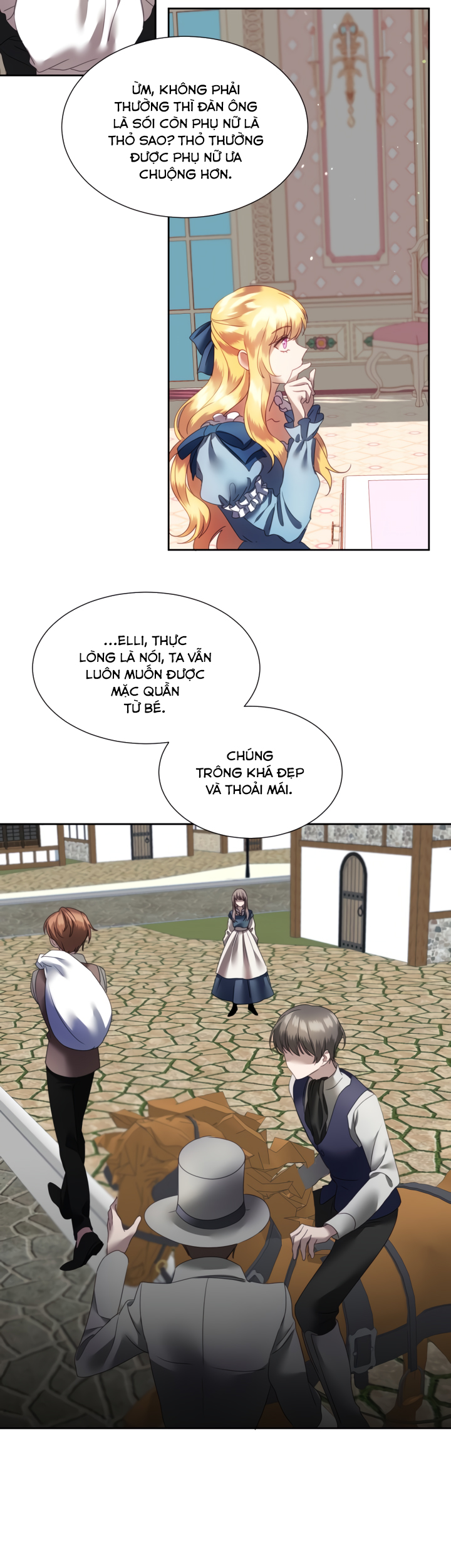 công chúa giả mạo và chú thỏ con chapter 8 11