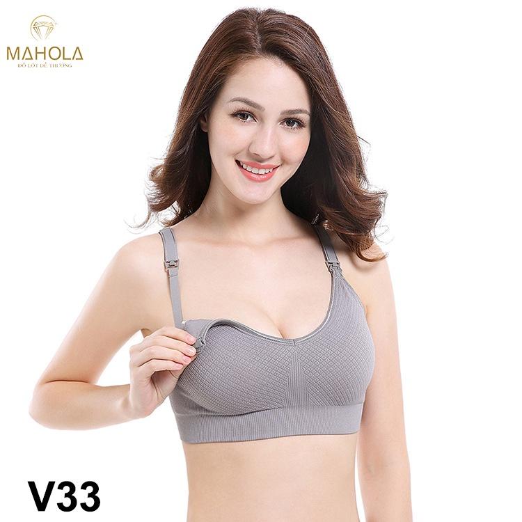 Áo lót cho con bú chống chảy xệ Mahola V33