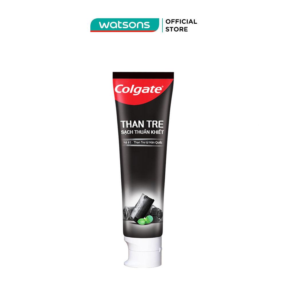 Kem Đánh Răng Colgate Bamboo Charcoal Pure Clean Than Tre Hoạt Tính Sạch Thuần Khiết 180g