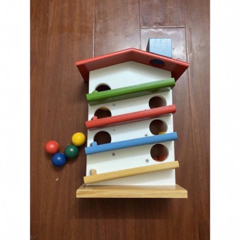 ️Nhà thả bi gỗ montessori