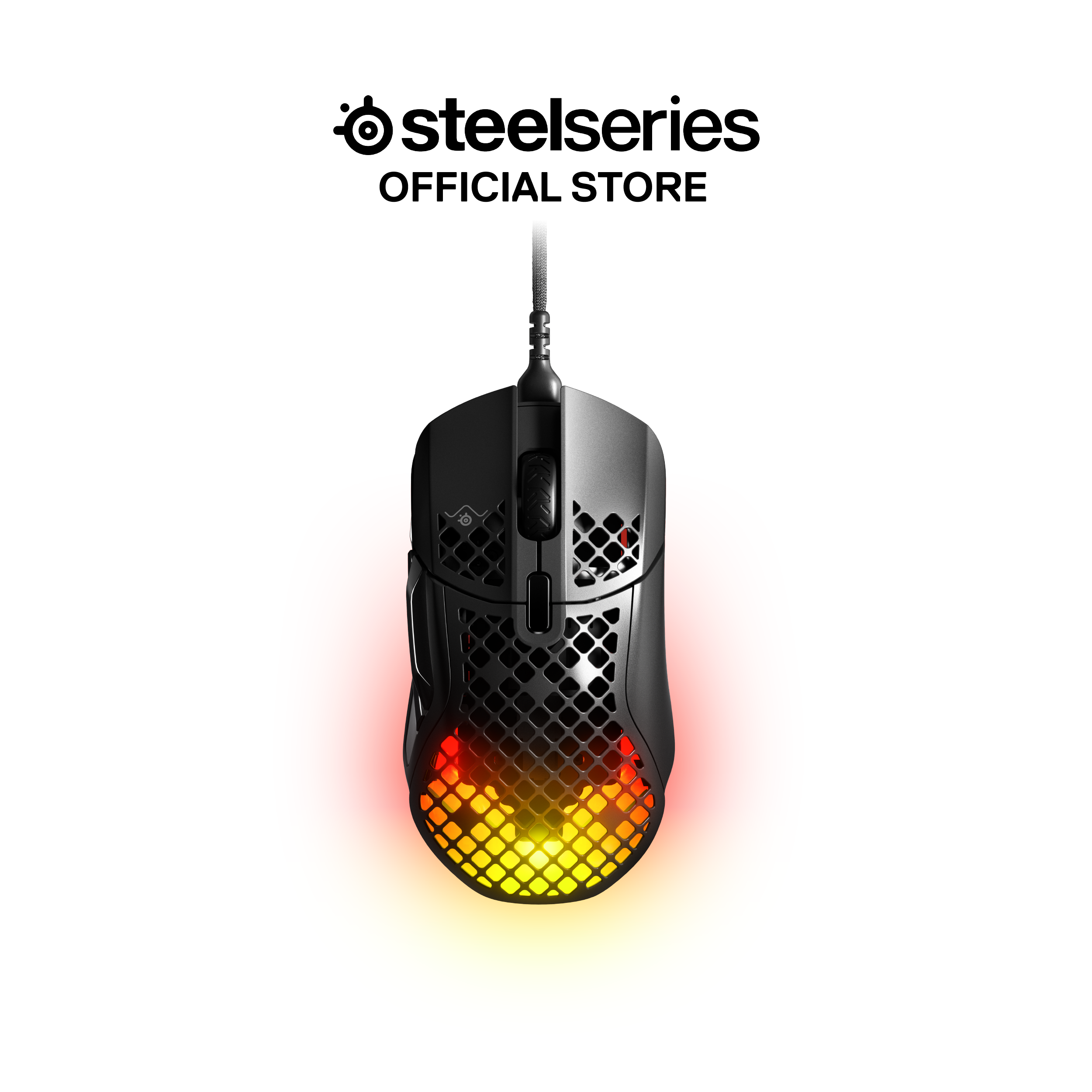 Chuột gaming có dây SteelSeries Aerox 5 màu đen, siêu nhẹ 66g, Led RGB, 9 nút, 18000 CPI, 400 IPS,hàng chính hãng, bảo hành 12 tháng