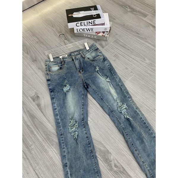 Quần jeans skinny jeans quảng châu cao cấp