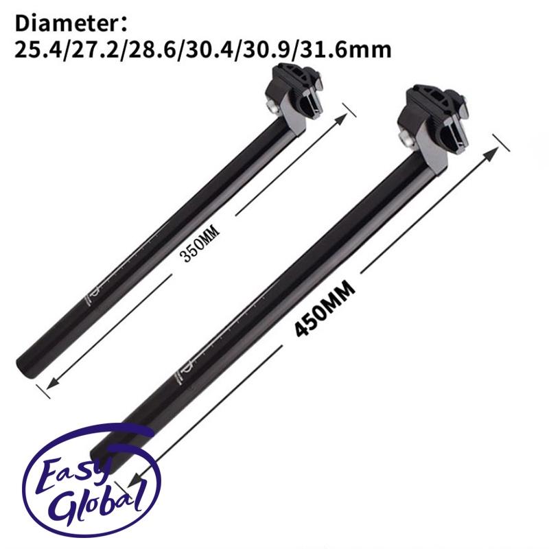 Ống Trụ Yên Xe Đạp Leo Núi Bằng Hợp Kim Nhôm 25.4 / 27.2 / 28.6 / 30.4 / 30.9 / 31.6 350mm 450mm