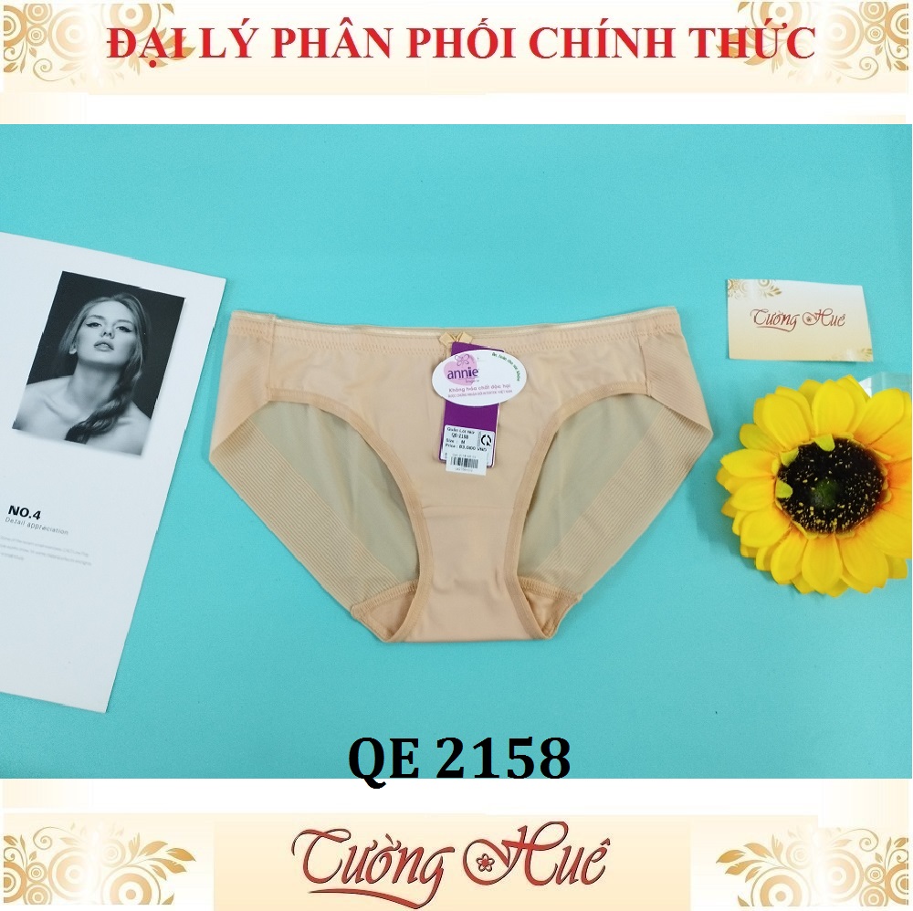 Quần lót nữ annie 2158 trơn không viền mông.
