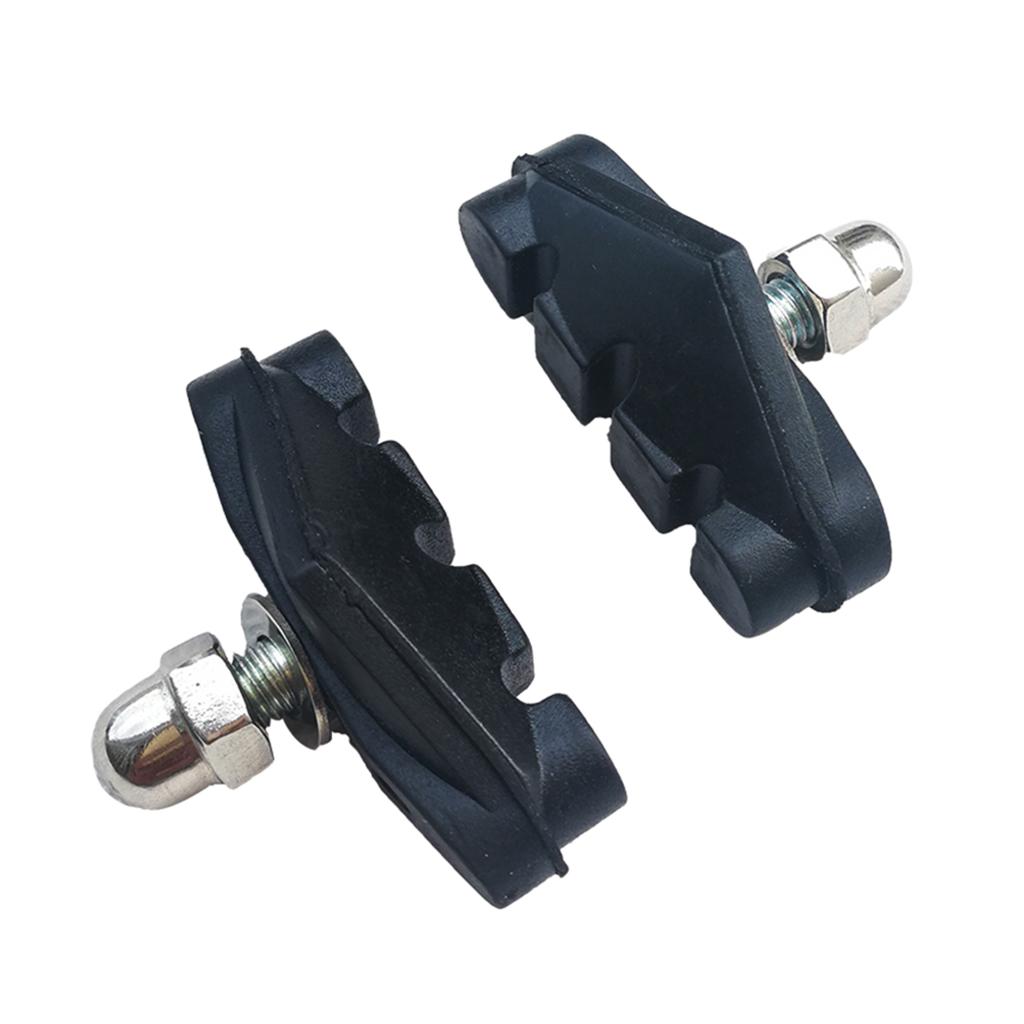 1 Pair Road C Brake Shoes Pads Blocks Rubber Caliper Brake Holder