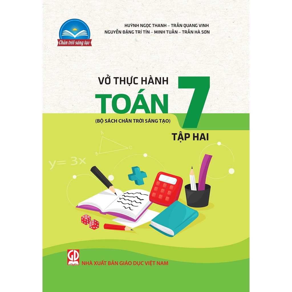 Sách - Vở thực hành Toán 7 tập 2 (Bộ sách Chân trời sáng tạo)