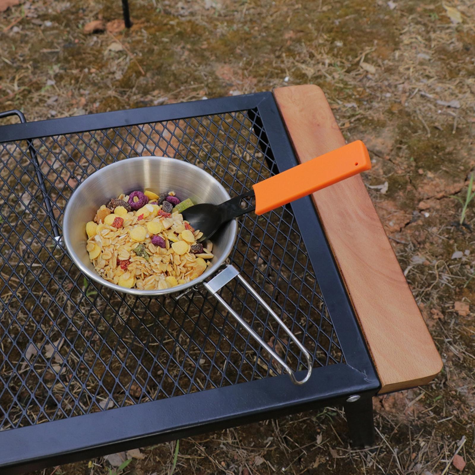 8 in1 Multifunction Tableware Spoon Camping Bottle Opener Fork Knife