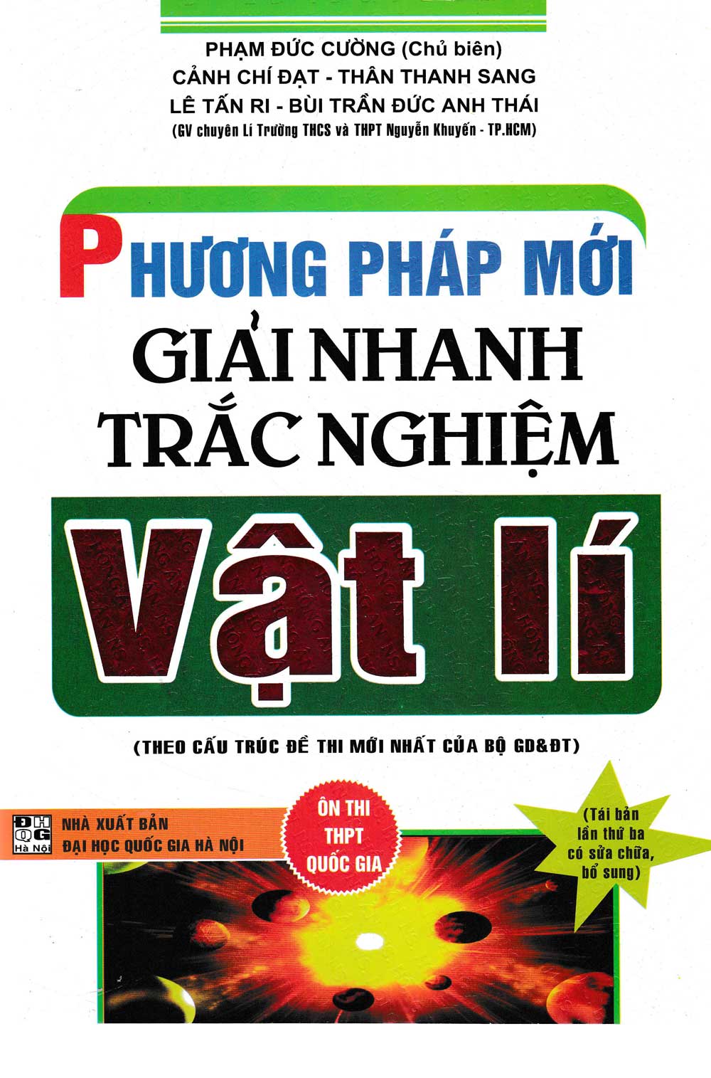 Phương Pháp Mới Giải Nhanh Trắc Nghiệm Vật Lí Theo Cấu Trúc Đề Thi Mới Nhất ( Ôn Thi THPT Quốc Gia)_HA