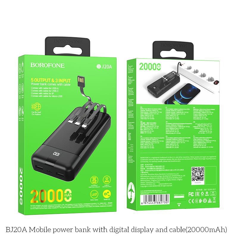 PIN SẠC DỰ PHÒNG BJ20A 20000MAH - HN