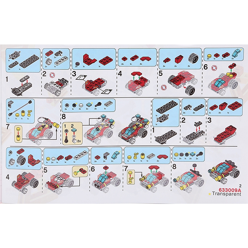 Bộ lắp ráp mô hình xe cứu hỏa - Panlos 633009