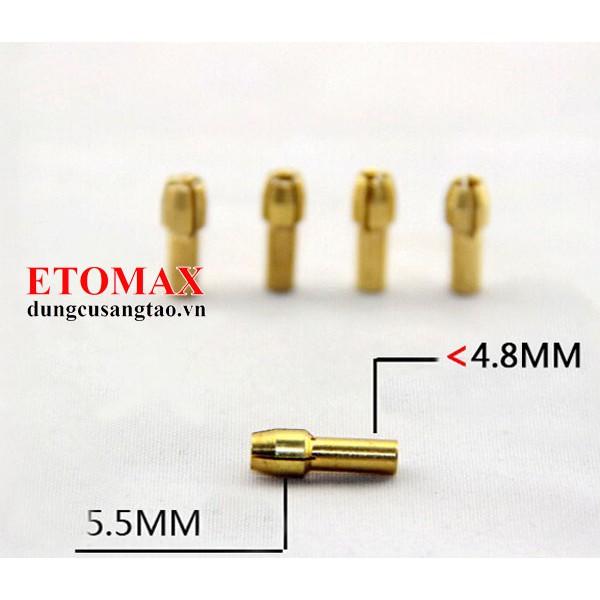 Bộ 10 đầu kẹp mũi khoan