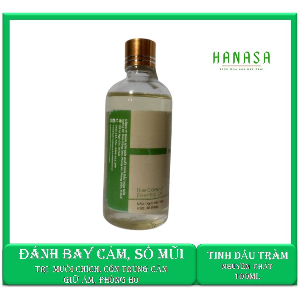 TINH DẦU TRÀM HOA NÉN 100ml nguyên chất 100% giữ ấm, đánh bay cảm, sổ mũi, an toàn cho bé