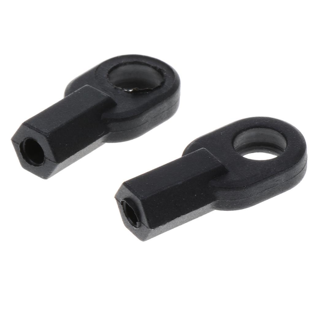 12 Pieces 3D Printer Part M3 Delta Ball Head Sleeve Buckle Carbon Rod Joints