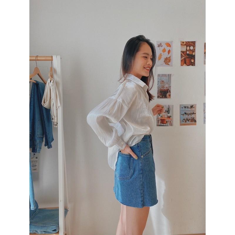 Áo sơ mi lụa tơ