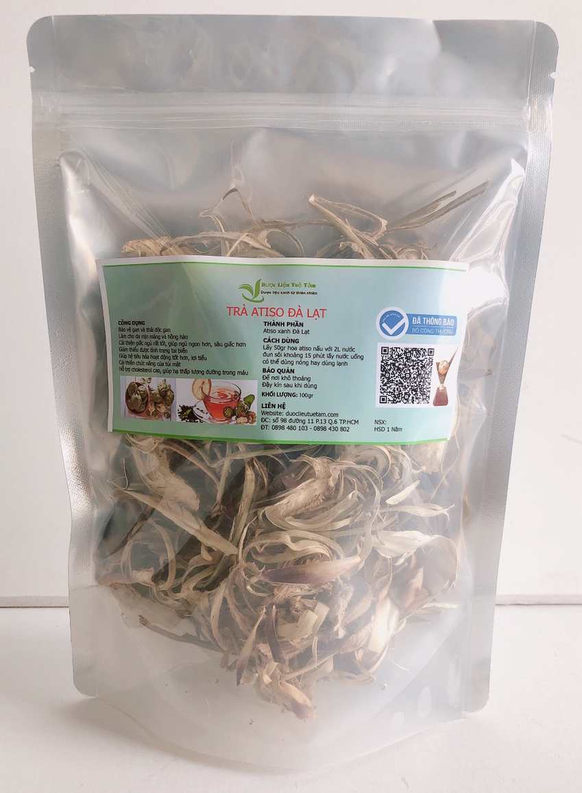 Trà hoa Atiso xanh Đà Lạt