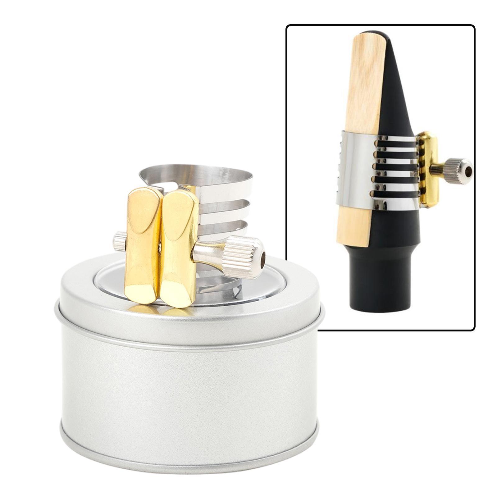 Saxophone Mouthpiece Ligature Saxophone Parts for Student Professional Saxophone Player Gift