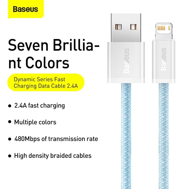 Baseus_Baseusmall Cáp Sạc Nhanh Baseus Dynamic Series Fast Charging Data Cable USB to l.P 2.4A