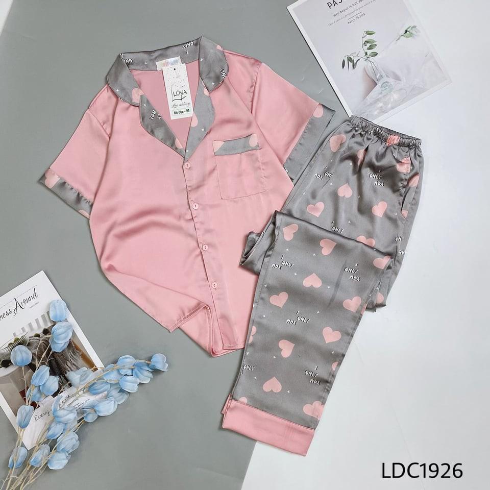 BỘ PYJAMA LỤA SATIN CAO CẤP
